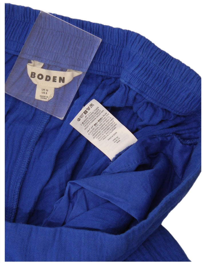 Pantaloni scurți casual Boden pentru femei UK 12 Medium W30 Bumbac albastru