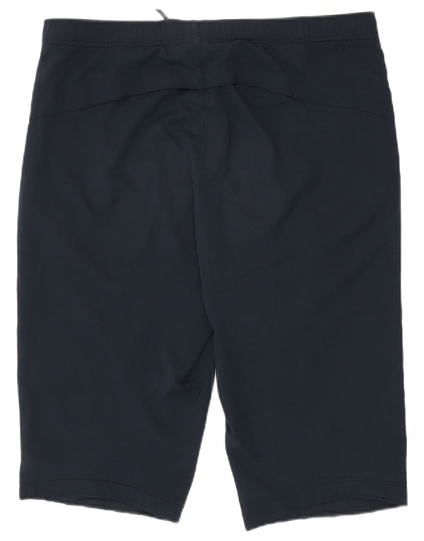 Nike Mens Dri Fit Chino Shorts XL W38  Navy Blue Polyester