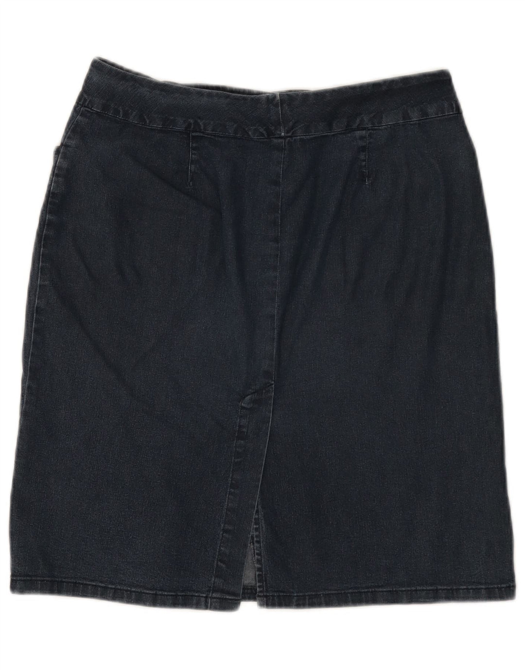 Fusta de blugi pentru femei Benetton IT 44 Medium W28 Bumbac bleumarin