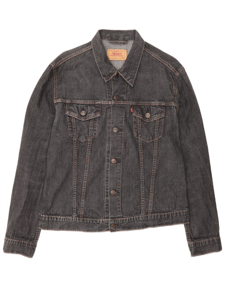 Geaca Levi's Fete Denim 15-16 Ani XL Bumbac Gri