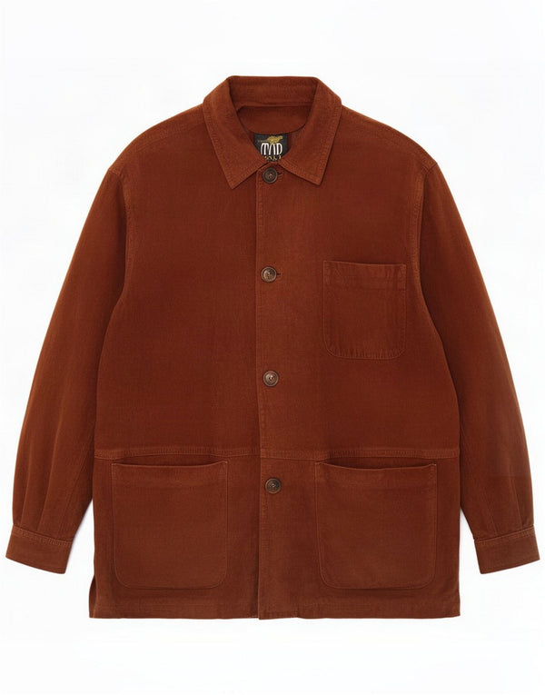 Vintage Mens Suede Jacket UK 40 Large Brown