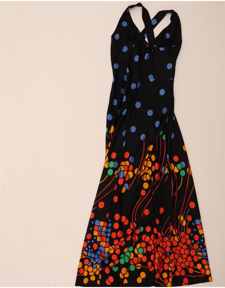 Rochie Maxi pentru Femei Canda Halter EU 38 Medium Black Spot Poliester