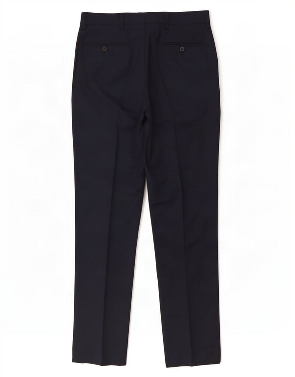 Marks & Spencer Pantaloni casual slim pentru bărbați L30 L31 Poliester bleumarin