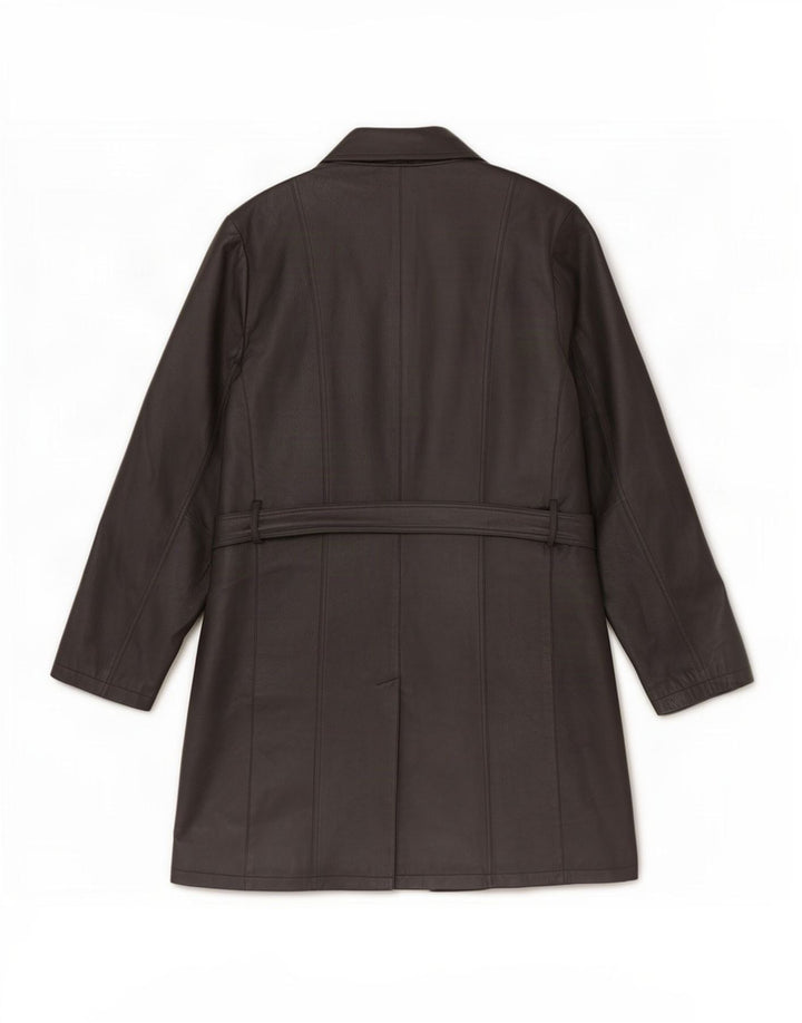 Jachetă din piele dublu pentru bărbați JCC UK 44 2XL Negru
