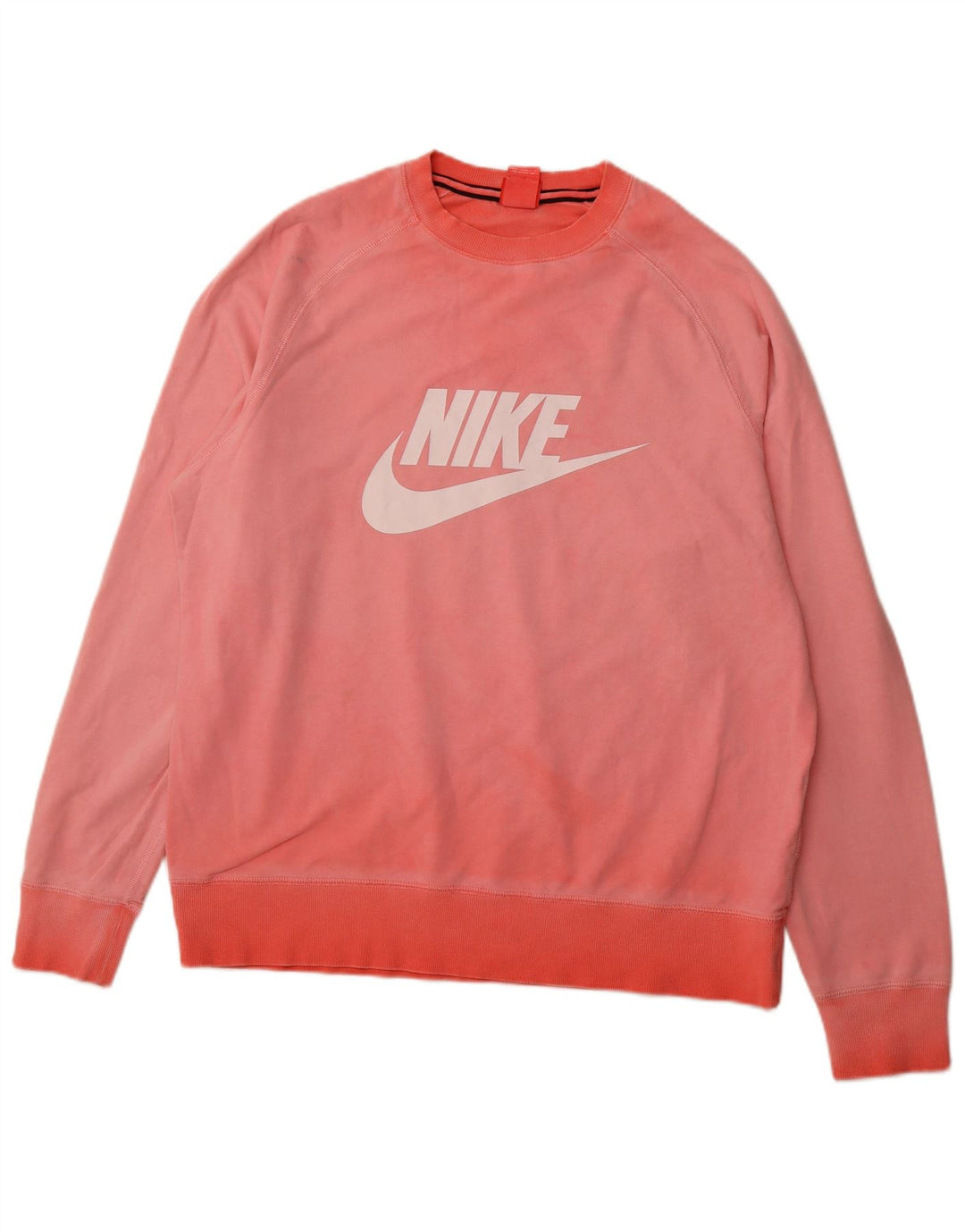 Pulover grafic pentru bărbați NIKE, XL, bumbac, roz