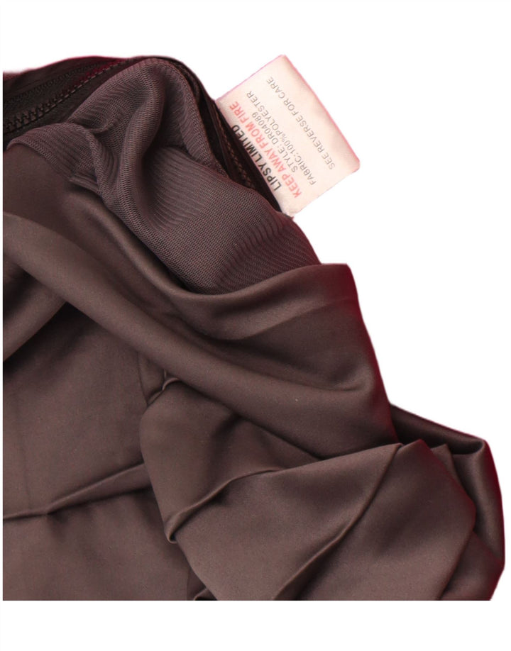 Rochie Lipsy pentru femei cu un singur umăr UK 10 Mic roz, poliester color bloc