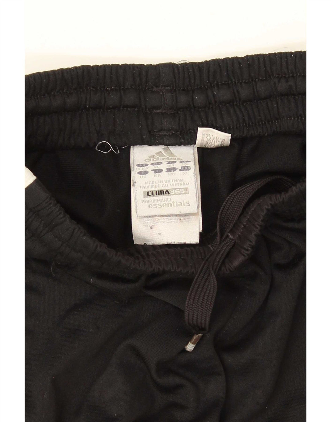 Pantaloni de trening Adidas Clima 365 pentru baieti 15-16 ani poliester negru