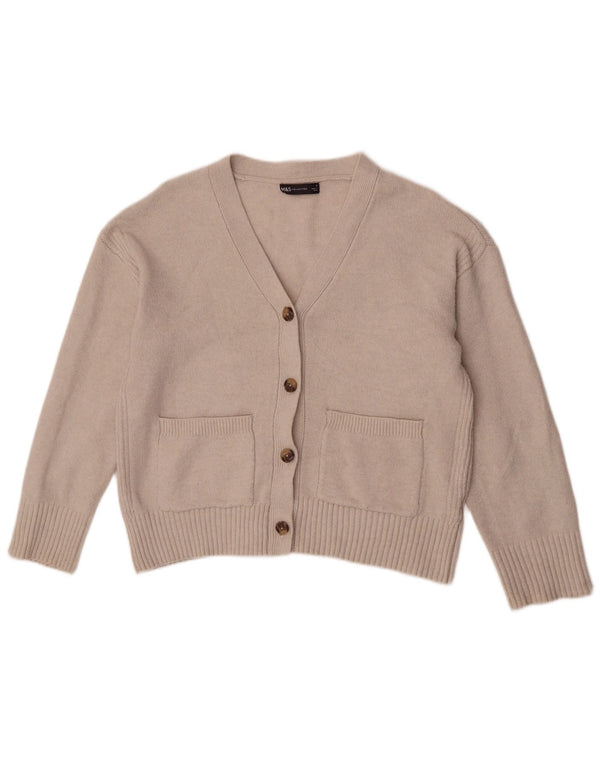 Pulover cardigan supradimensionat pentru femei Marks & Spencer UK 10 Mic Bej