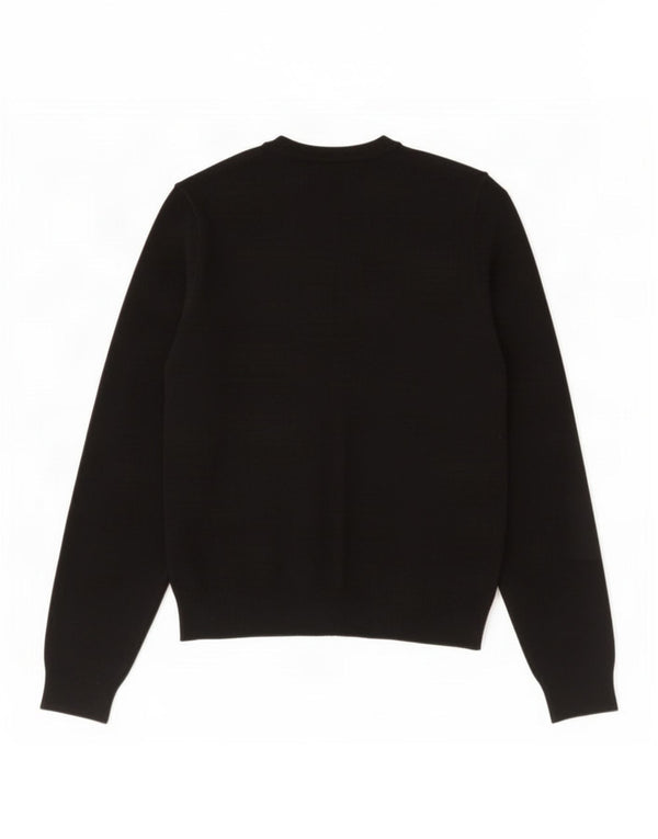 Marks & Spencer Pulover Crop Cardigan pentru femei UK 12 Medium Black Viscose