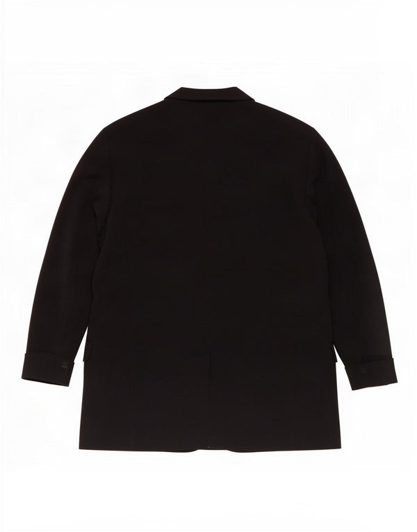Jachetă pentru femei Zara cu mâneci 3/4 deschise, UK 18 XL, negru