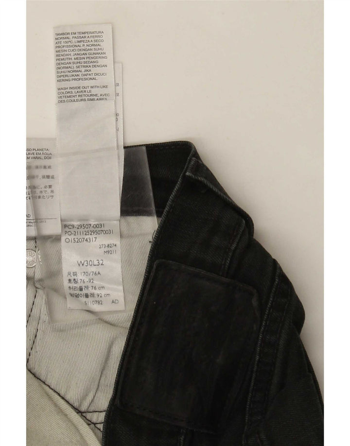Blugi slim pentru bărbați Levi's W30 L32 bumbac negru