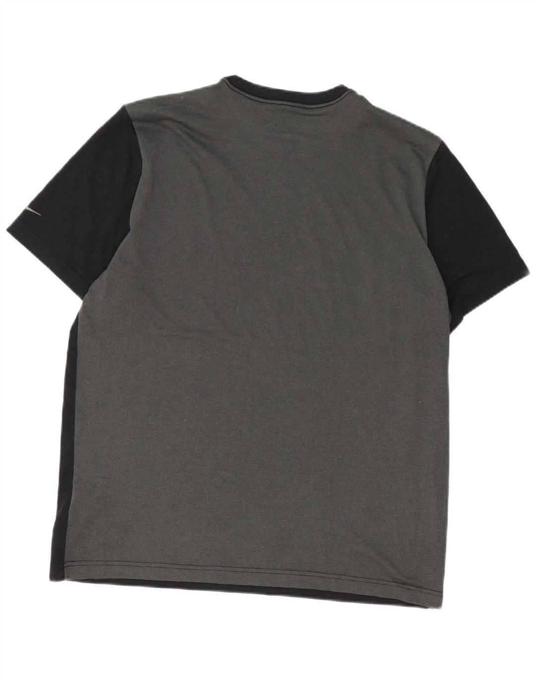 Tricou grafic Nike Dri Fit pentru bărbați Top mare, negru, poliester color bloc