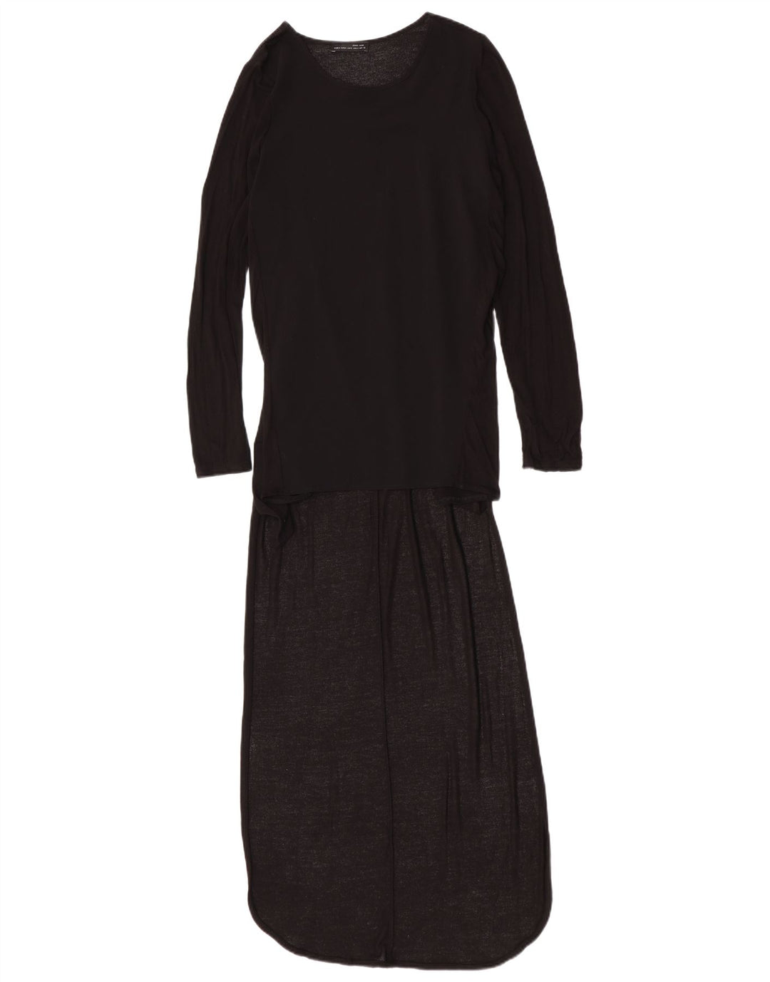 Rochie Pulover pentru Damă Zara UK 8 Mic Negru
