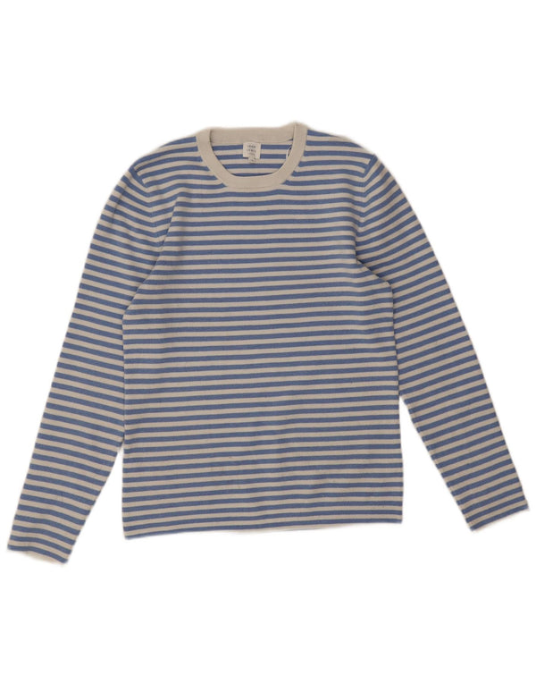 John Lewis Pulover pentru femei cu decolteu triplu UK 12 Medium Blue Dunge