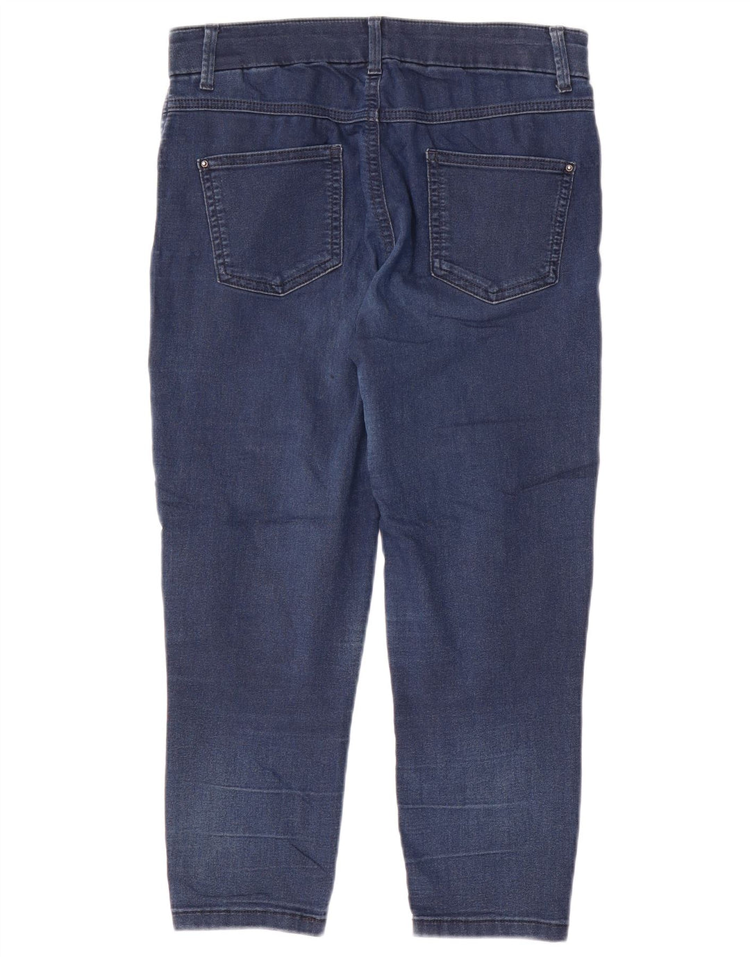 Blugi tăiați pentru femei Marks & Spencer UK 12 Medium L30 L21 Bumbac albastru