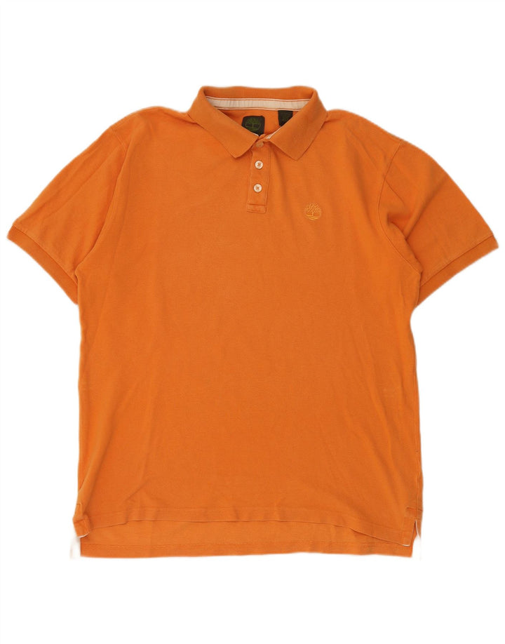 Tricou polo pentru bărbați TIMBERLAND portocaliu mare