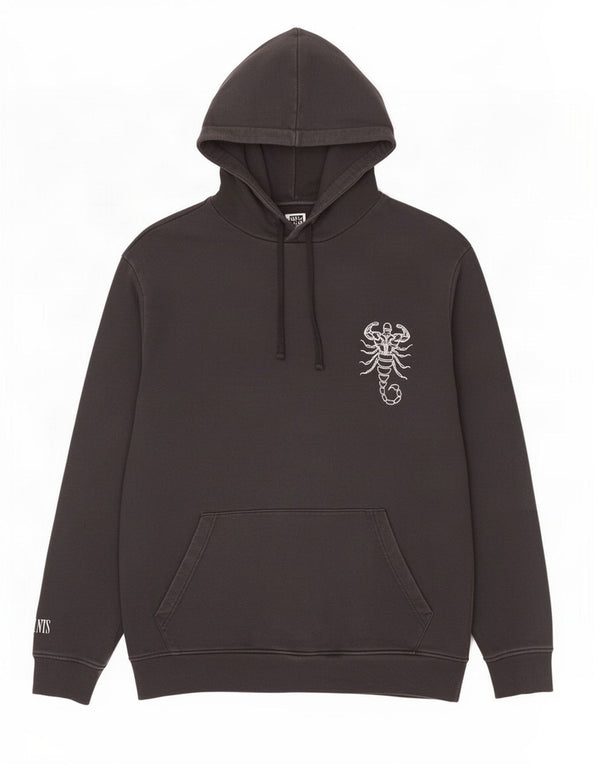 Hanocă grafică pentru bărbați All Saints Pulover XS bumbac negru