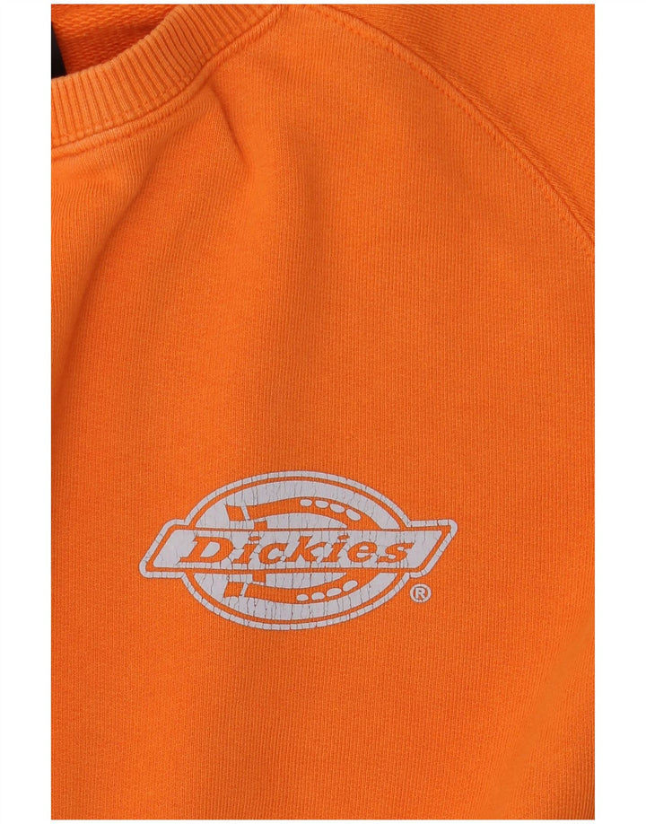Pulover pentru bărbați Dickies, bumbac portocaliu mediu