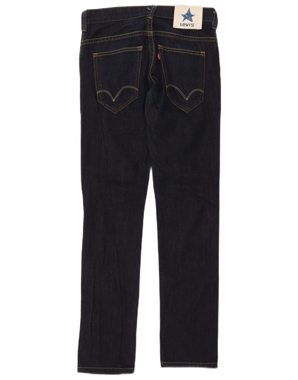 Blugi skinny pentru femei Levi's W30 L34 Bumbac bleumarin