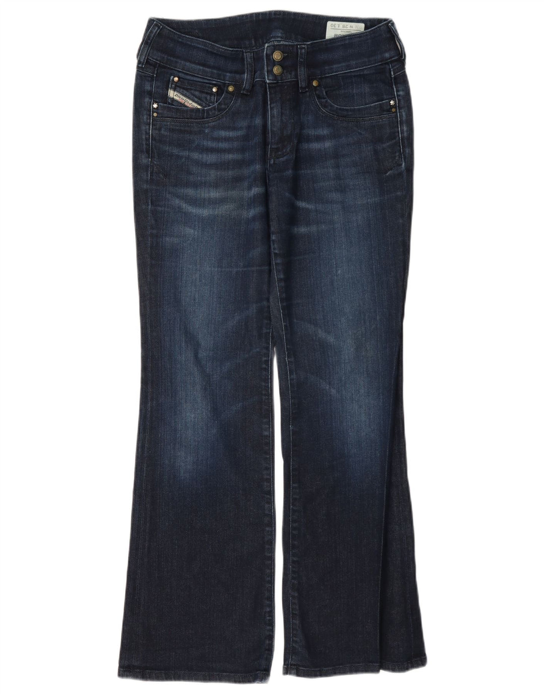 Jeans Ronhar Bootcut pentru femei Diesel W28 L30 Bumbac bleumarin