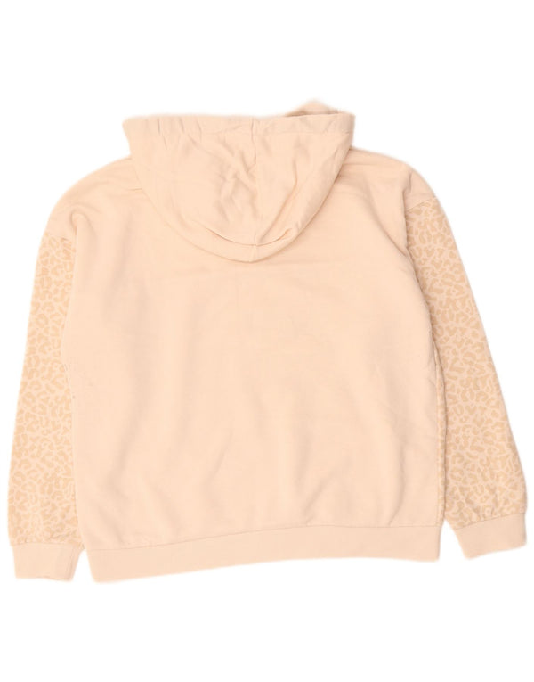 Pulover Fila pentru damă, UK 18 XL, bej, bumbac cu imprimeu animal