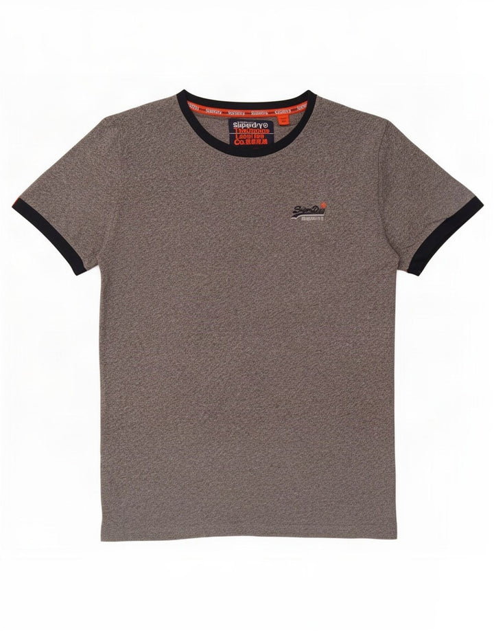 Tricou Superdry pentru bărbați Top mare bumbac gri