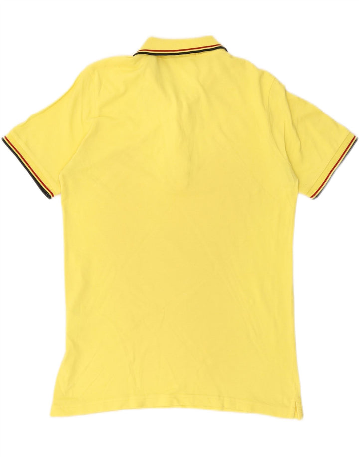 Tricou polo pentru bărbați GAUDI, bumbac galben mare