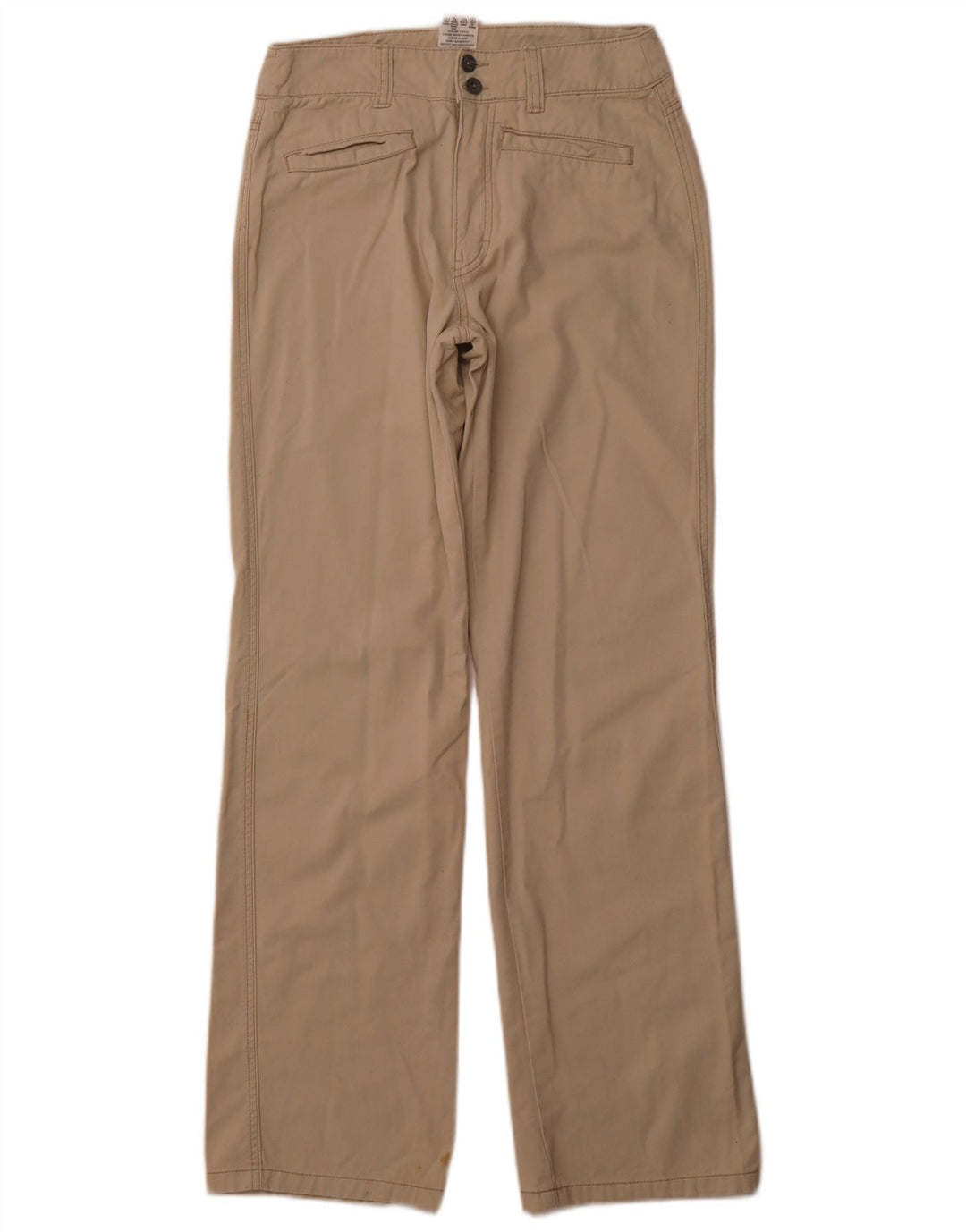 Pantaloni casual drepti CALVIN KLEIN pentru femei W28 L32 bumbac bej