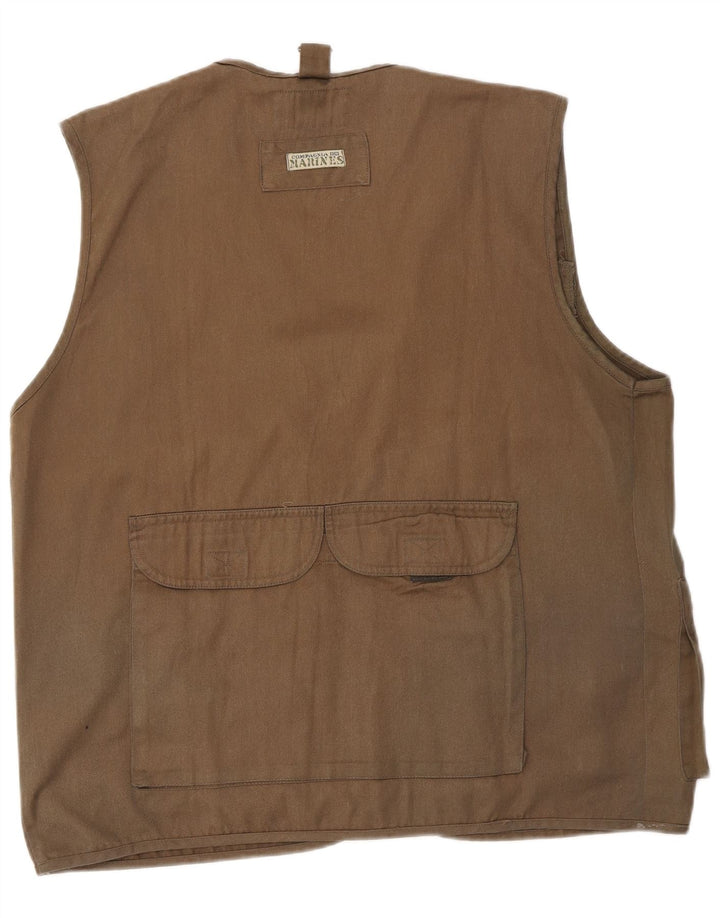 Gilet vintage pentru bărbați, UK 38, maro mediu