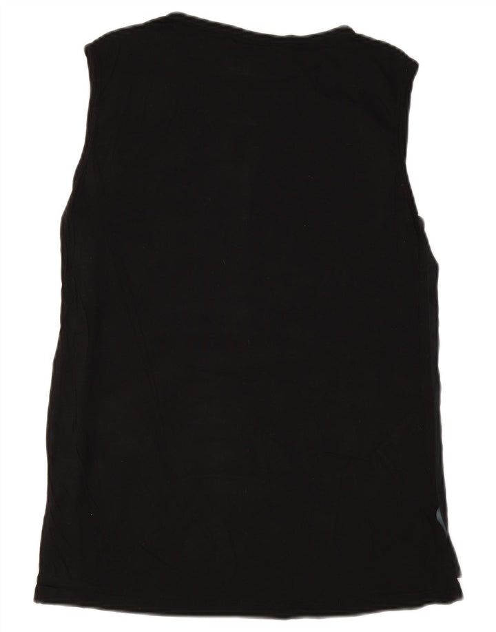 Trussardi Jeans Femei Graphic Vest Vest Top IT 40 Small Black