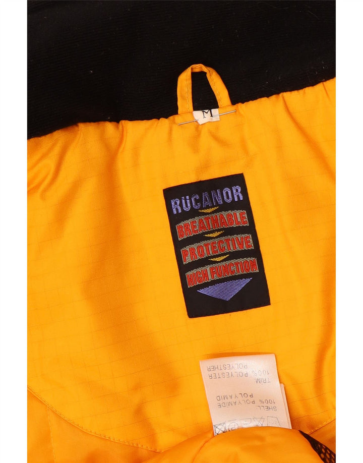 Jachetă căptușită pentru bărbați RUCANOR, cu o formă lejeră, UK 48, galben mediu, color block