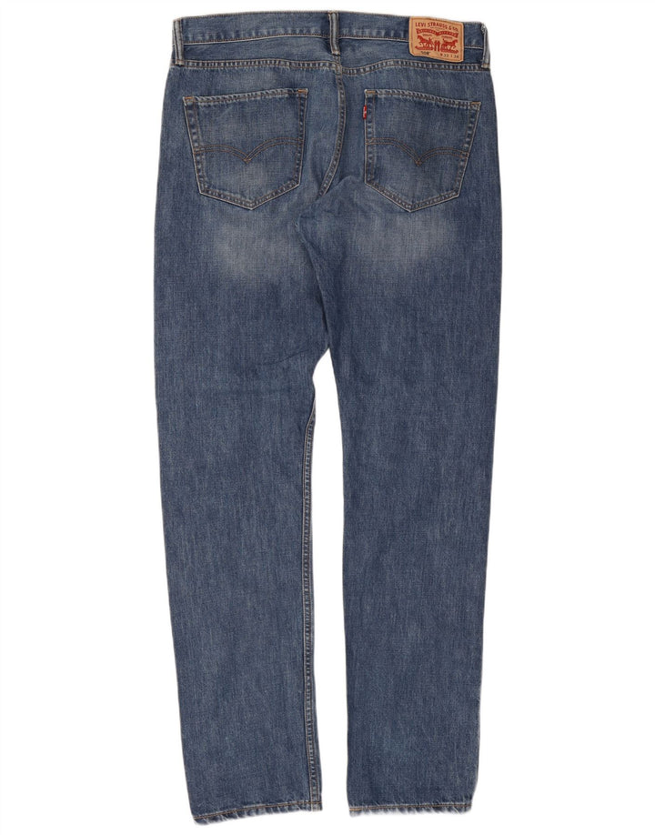 Blugi Levi's 508 Regular Tapered pentru bărbați L33 L34 Bumbac albastru