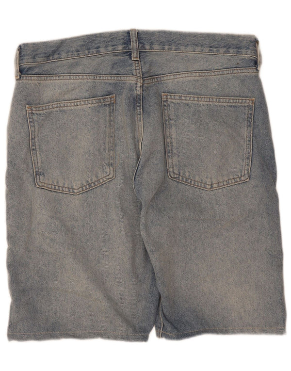 Pantaloni scurți din denim pentru femei Zara EU 38 Small W28 Blue Bumbac