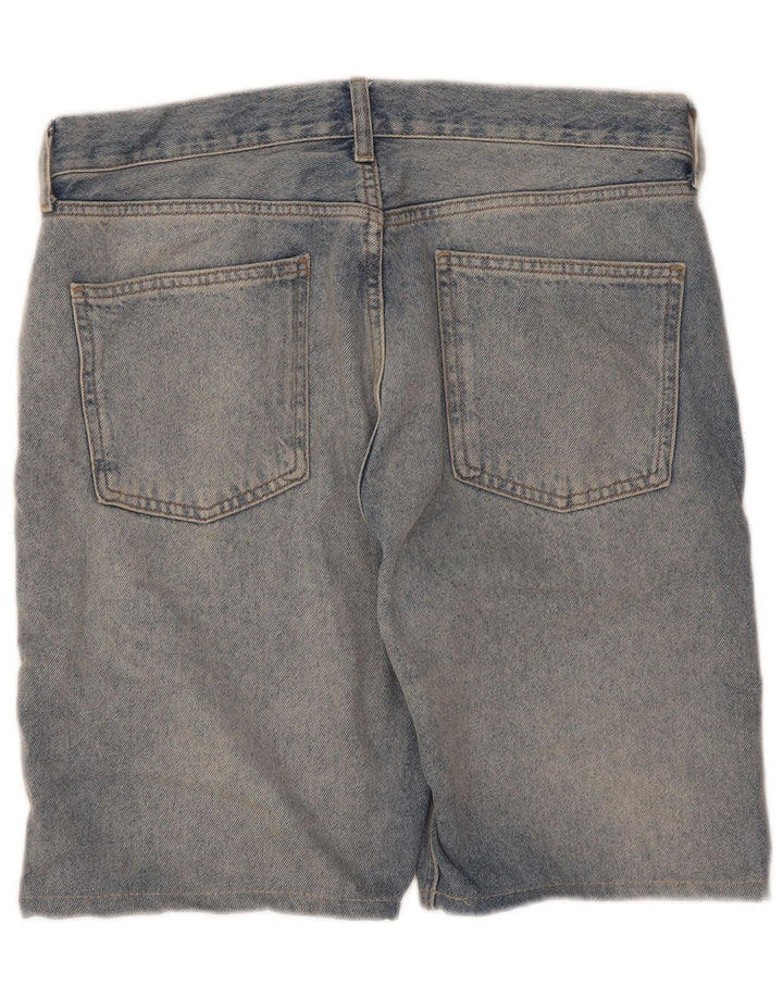 Pantaloni scurți din denim pentru femei Zara EU 38 Small W28 Blue Bumbac