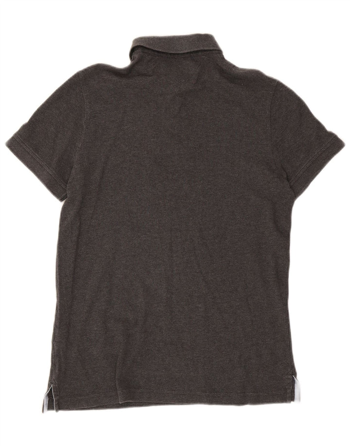 Tricou polo Tommy Hilfiger pentru bărbați, bumbac gri mic
