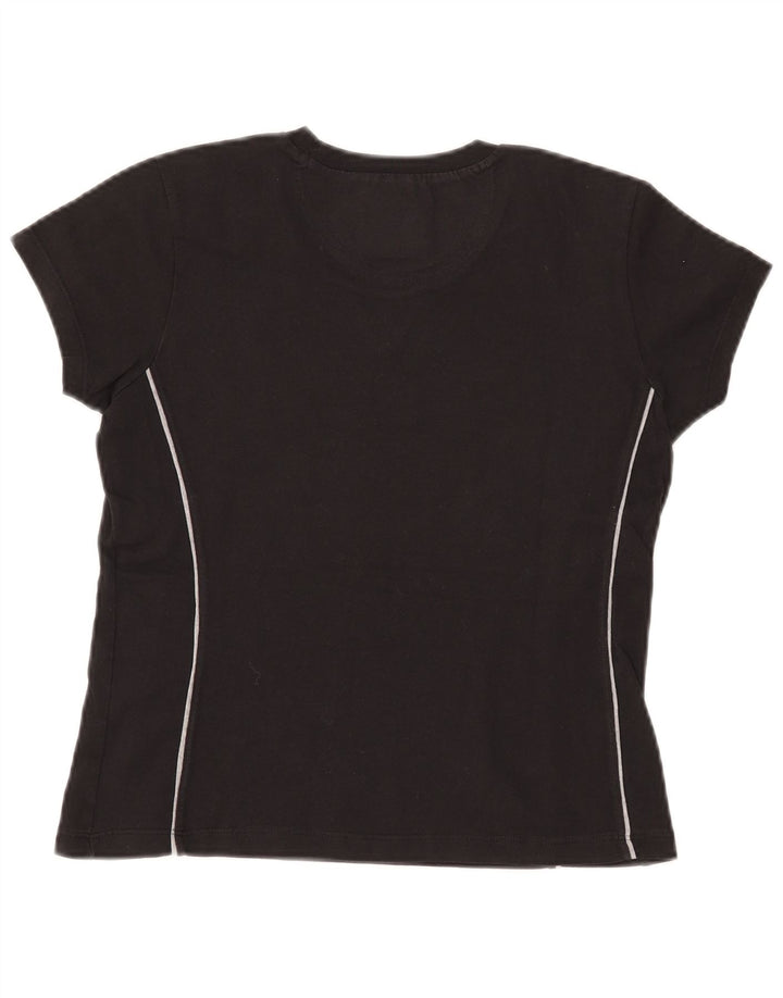 CHAMPION Tricou Crop Heritage Classics pentru femei UK 12 Medium Negru
