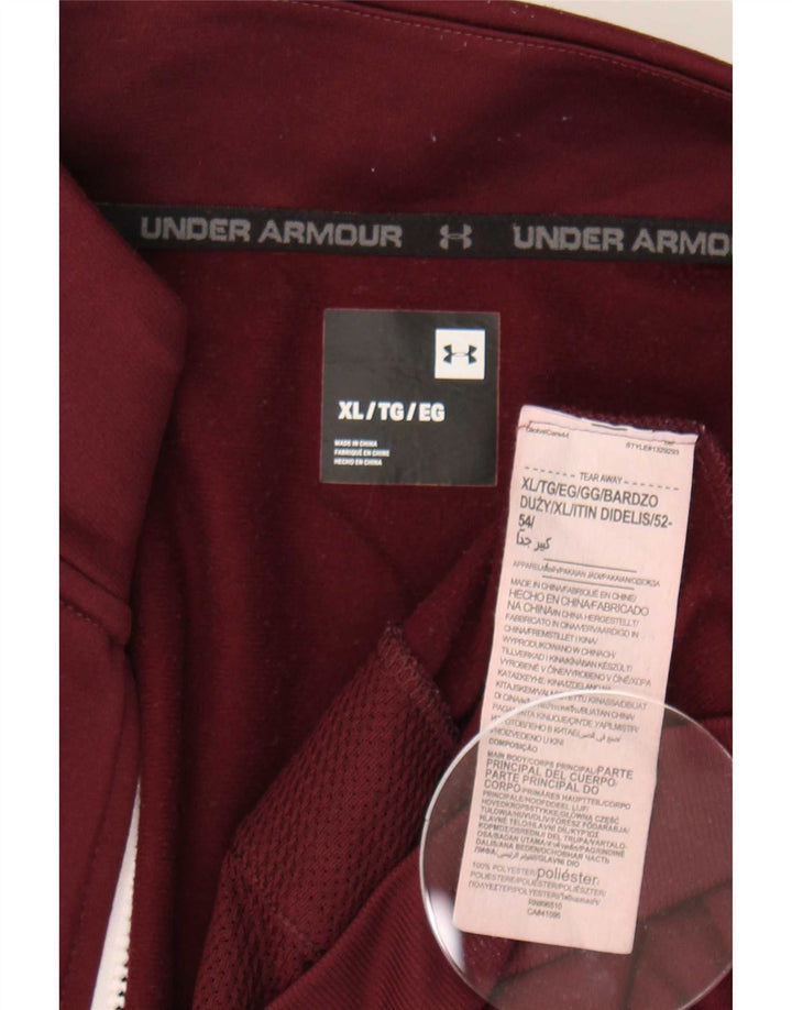 Jachetă de trening pentru bărbați Under Armour, XL, din poliester Bordeaux