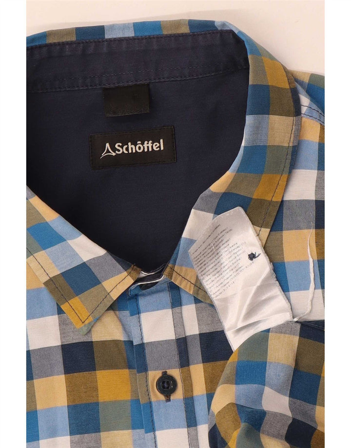 Cămașă pentru bărbați Schoffel, mare, multicoloră, din bumbac