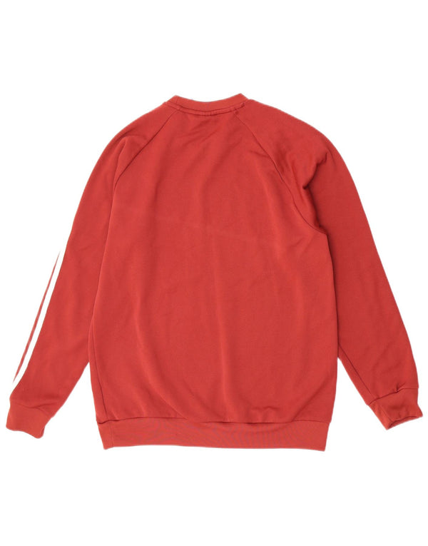 Hanorac pentru bărbați Adidas Jumper Medium Red Poliester