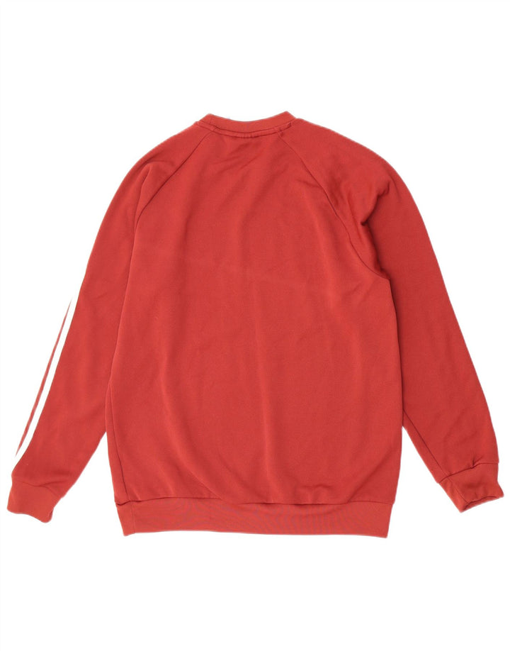 Hanorac pentru bărbați Adidas Jumper Medium Red Poliester