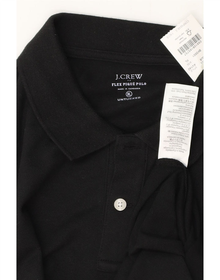 Cămașă polo pentru bărbați J. CREW XL bumbac negru