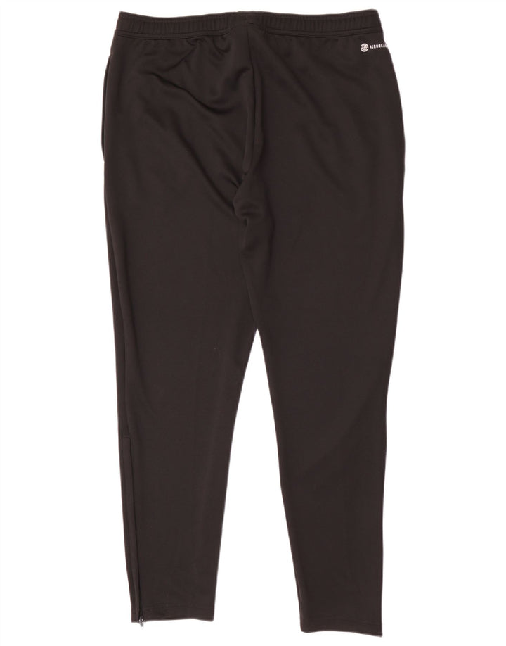 Pantaloni de trening Adidas pentru bărbați, mari, negru, poliester