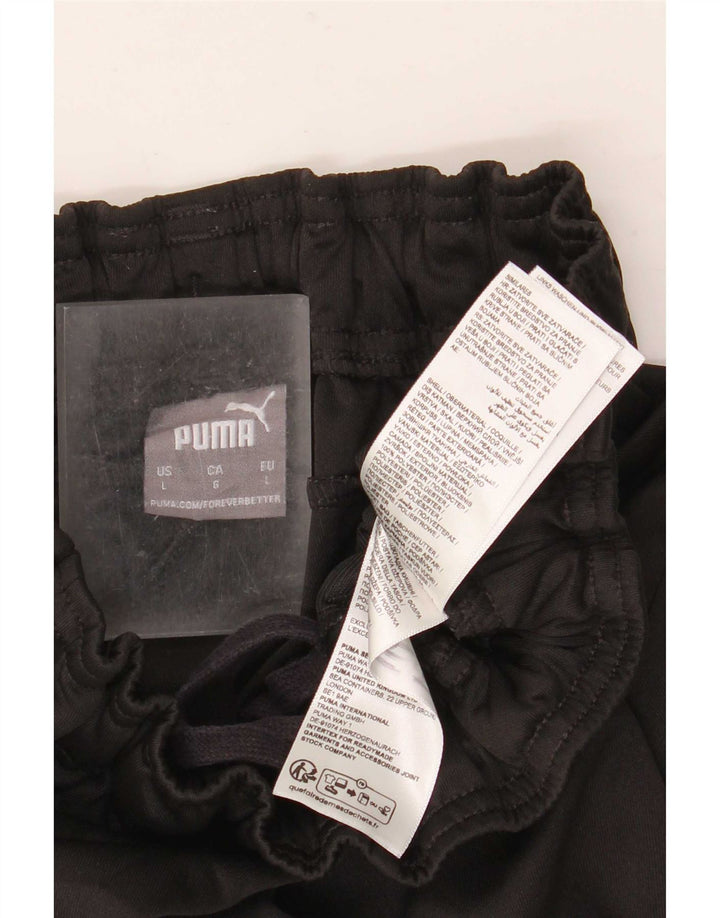 Pantaloni de trening Puma pentru bărbați, mari, negru, poliester