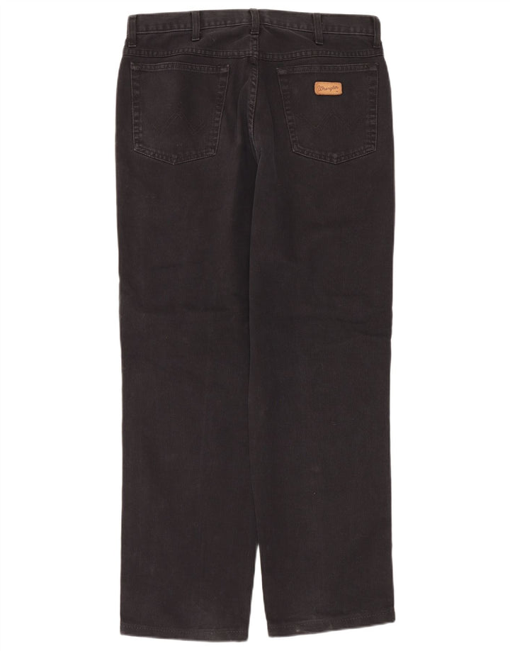 Pantaloni casual drepti pentru bărbați Wrangler W32 L30 negri