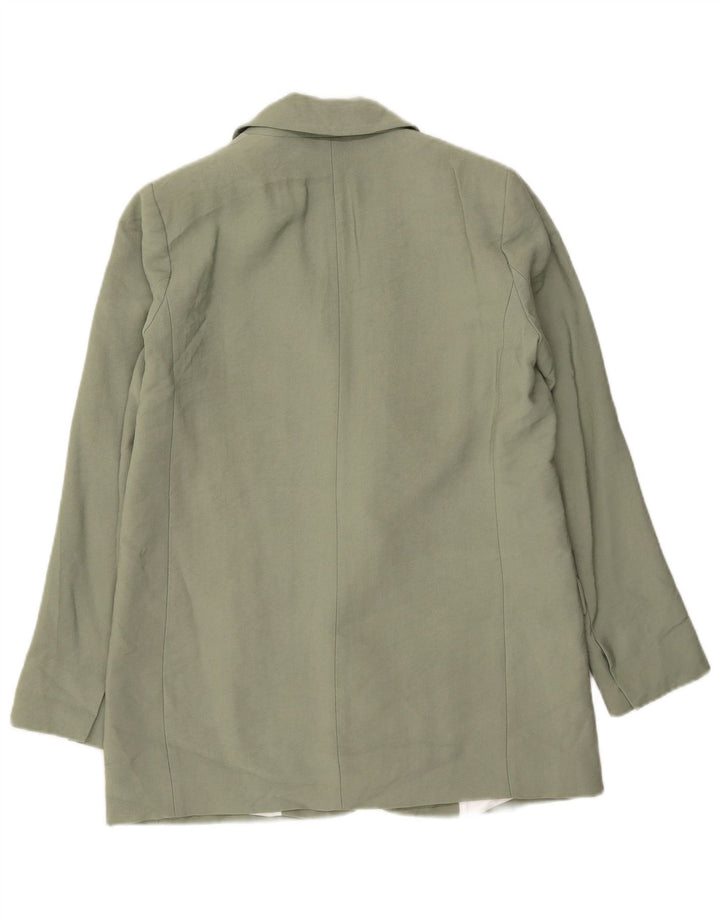 Sacou blazer pentru femei Zara, cu 1 nasture, UK 10, verde mic