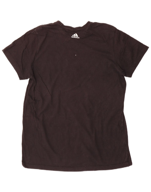 Tricou grafic Adidas pentru bărbați Top mare, negru, bumbac