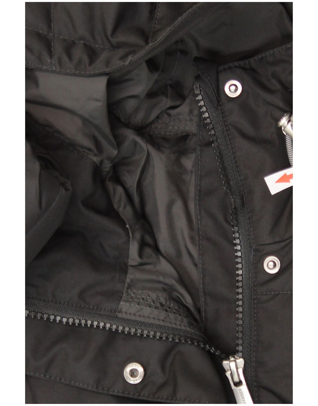 Palton căptușit cu glugă pentru femei Helly Hansen UK 10 Poliester negru mic