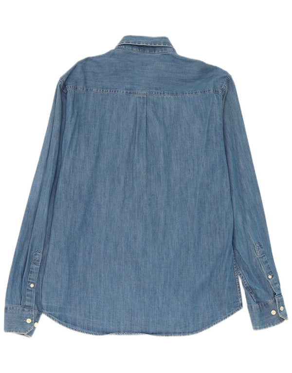 Cămașă de blugi Jack & Jones pentru bărbați, XL, bumbac, albastru