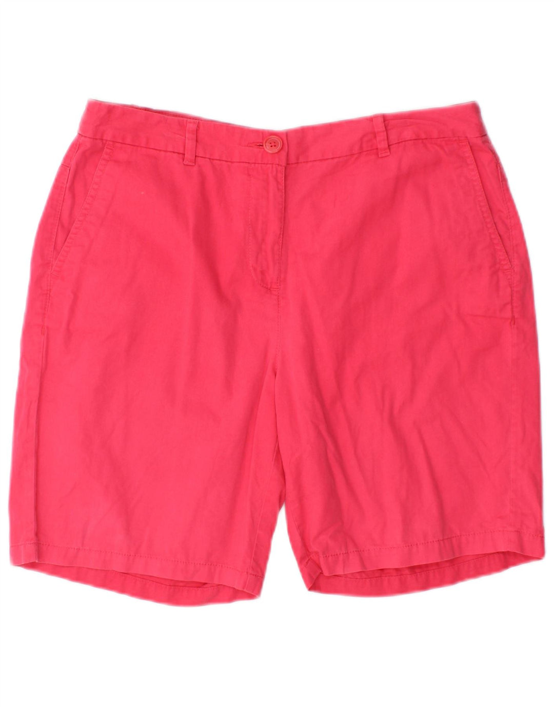Pantaloni scurti chino pentru femei Marks & Spencer UK 12 Medium W30 Pink Bumbac