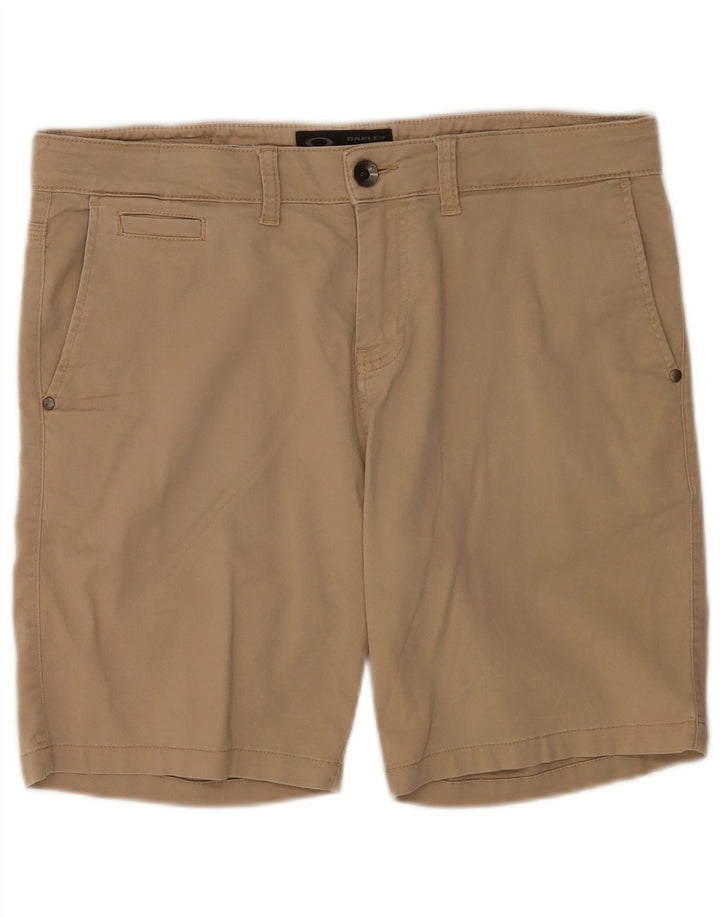Pantaloni scurți chino pentru bărbați Oakley W34, bumbac, bej, mari
